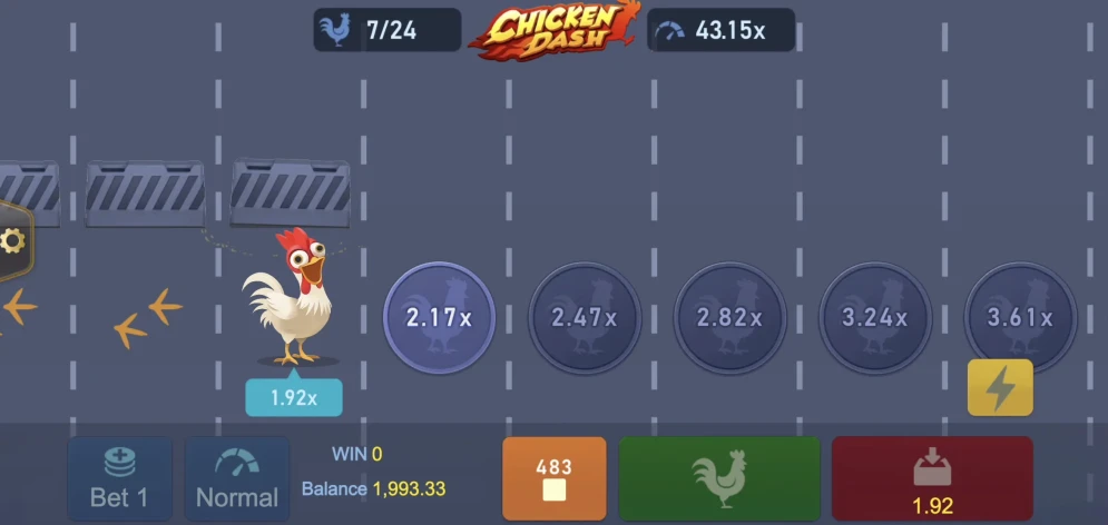 Chicken Dash Game