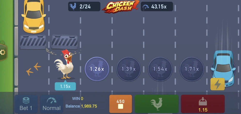 Chicken Dash Game