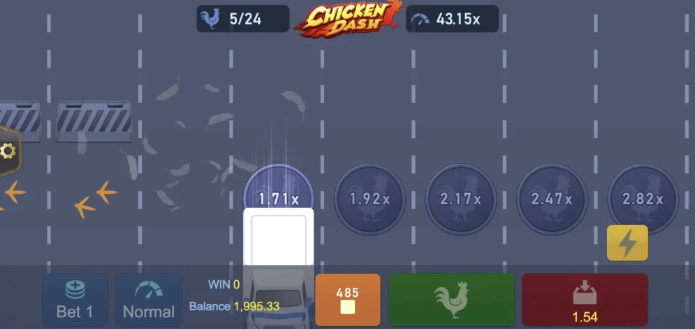 Chicken Dash Game